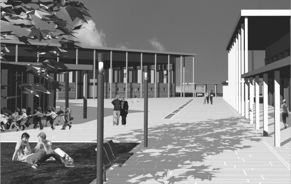 Auditorium e centro sportivo